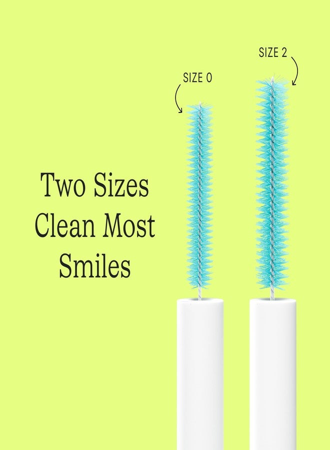 Cocolab Great Gums Brush by Cocolab, Soft Interdental Brushes for Tight Spaces Between Teeth, Dental Floss Picks for Effective Teeth Cleaning and Oral Care, Suitable for Braces, Size 0, 25 Count - Image 2
