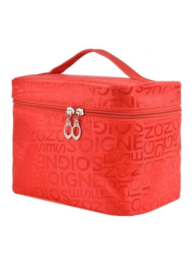 نيبمينينت حقيبة يد لمستحضرات التجميل متعددة الاستعمالات لأغراض السفر أحمر - Image 1
