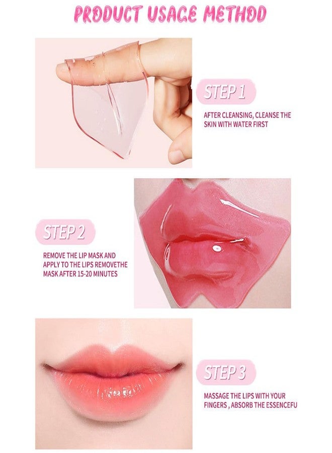 Felico Lip Mask & Eye Mask-30PCS Under Eye Patches Skincare for Puffy Eyes Bags Reducing Dark Circles,Collagen Hydrating Moisturizing Smoothing Gel Pads for Fade Fine Lines Anti-Aging Wrinkles Avocado - Image 3