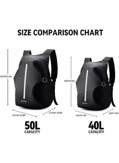 Arabest Waterproof Motorcycle Helmet Backpack for Men, Travel and Accessories  - Image 5
