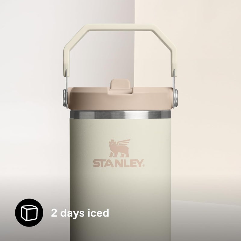 Stanley Flip Straw Tumbler 1.0 Water Bottle with Straw 0.89L - Cream - Image 4