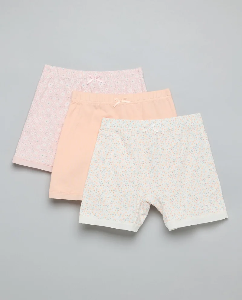 أر أند بي 3 Pack Printed Boyshorts