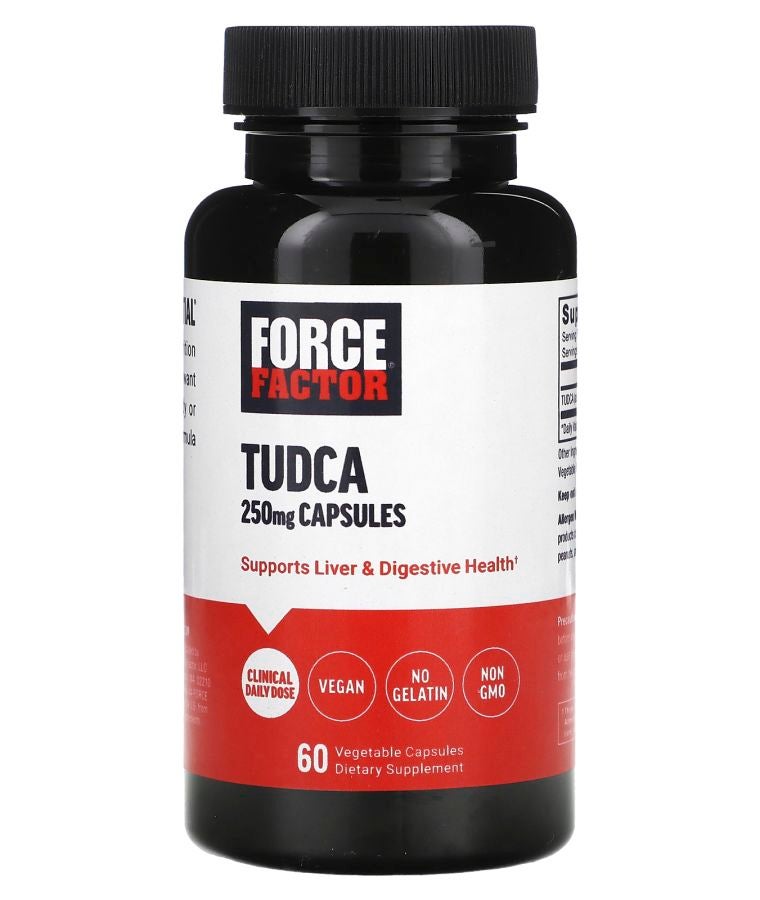 Force Factor Tudca  250 mg  60 Vegetable Capsules