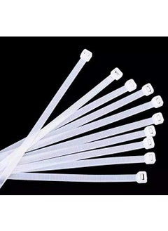 ART IFACT ART IFACT 200 Pieces of 12 inch Nylon Cable tie Strong White Cable Tie 12 Inch White 200  - Image 5