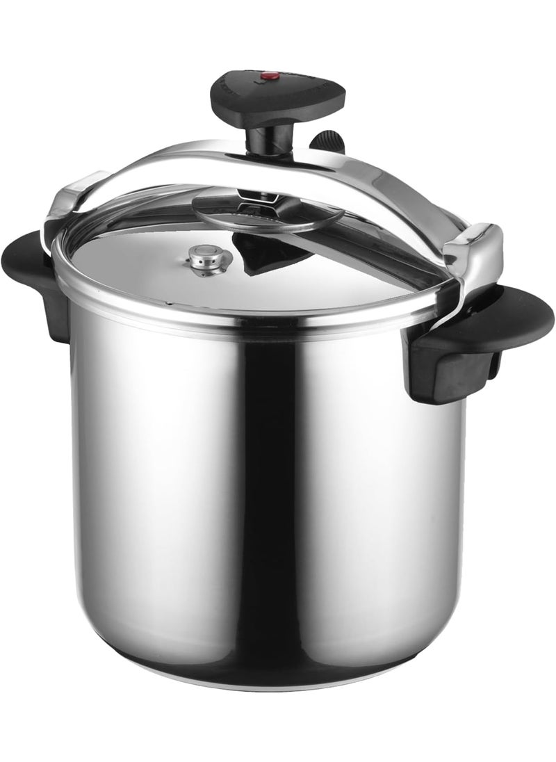 Magefesa MAGEFESA Star Pressure Cooker 148Quart 1810 Stainless Steel Works on All Stovetops Induction Compatible Safety Lock  8 PSI Cooking  - Image 1