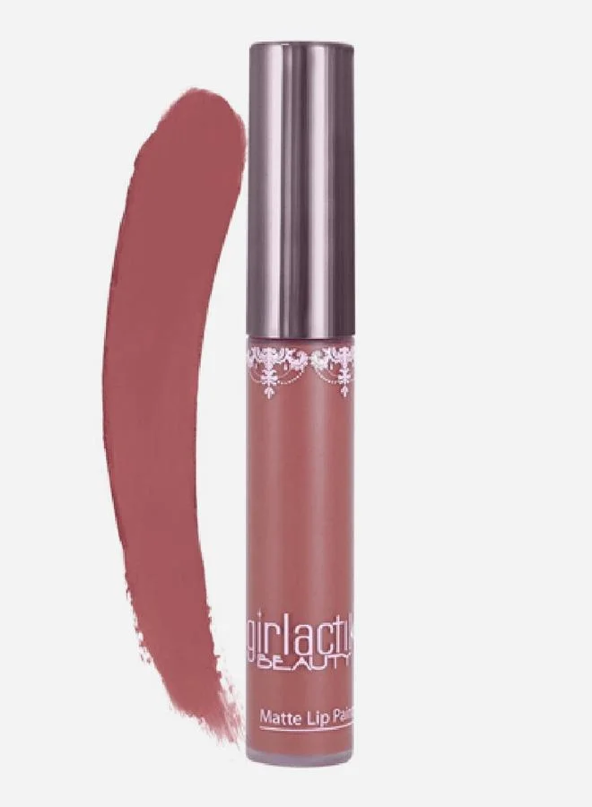 girlactik BEAUTY Matte Lip Paint Liquid Lipstick - Demure