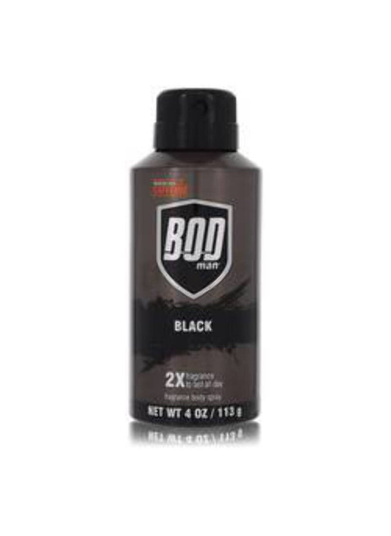 Parfums de Coeur - Parfums De Coeur Bod Man Black Body Spray 4 oz for Men - Image 1