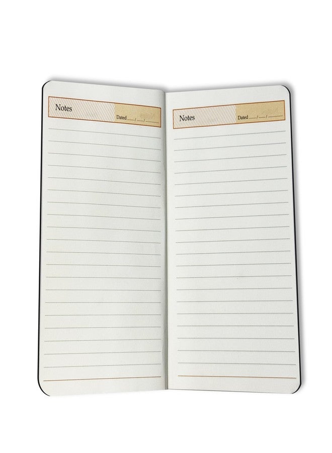 Cubic A7 Palm Notebook | Black | Pack of 3 | Compact & Stylish Softbound for Note-Taking, Pocket Use & Journaling | Smooth Paper | Durable & Handy - Image 4