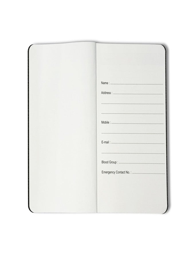 Cubic A7 Palm Notebook | Black | Pack of 3 | Compact & Stylish Softbound for Note-Taking, Pocket Use & Journaling | Smooth Paper | Durable & Handy - Image 2