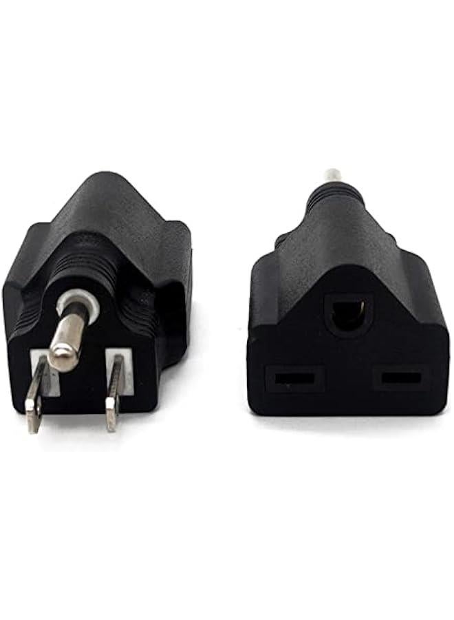 120V to 220-240V Plug Adapter Household Plug Adapter, 5-15P to 6-15R - Image 2