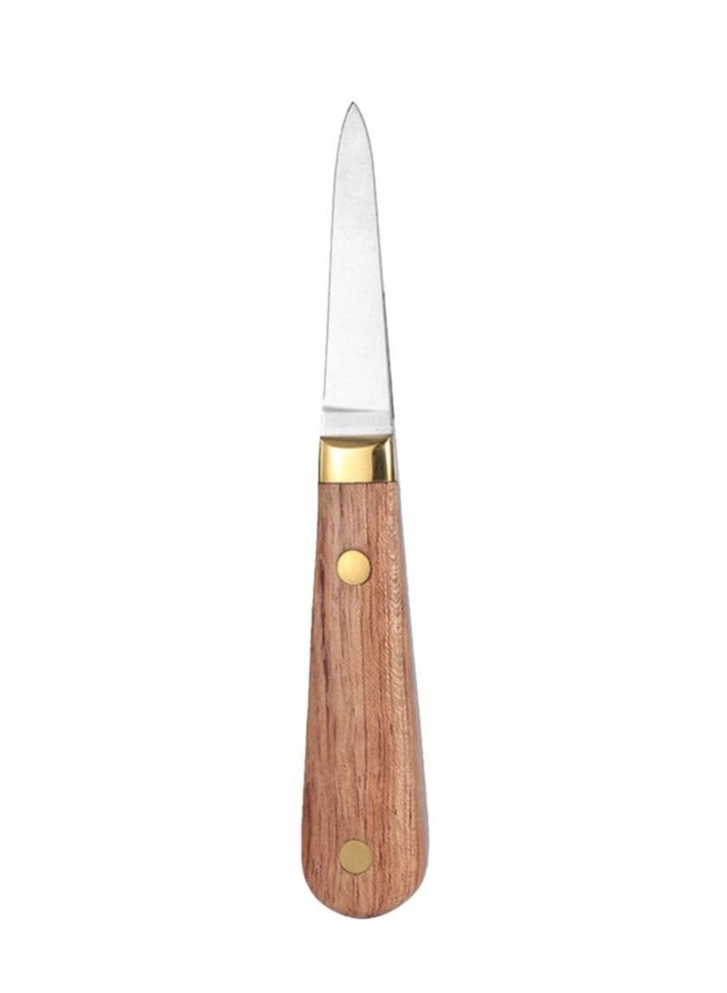 Clam Opener with Non- Slip Easy To Grip Handle Utility Scallop Stainless Steel Seafood Shellfish Opener Tools for Oyster Clam Shellfish  - Image 5