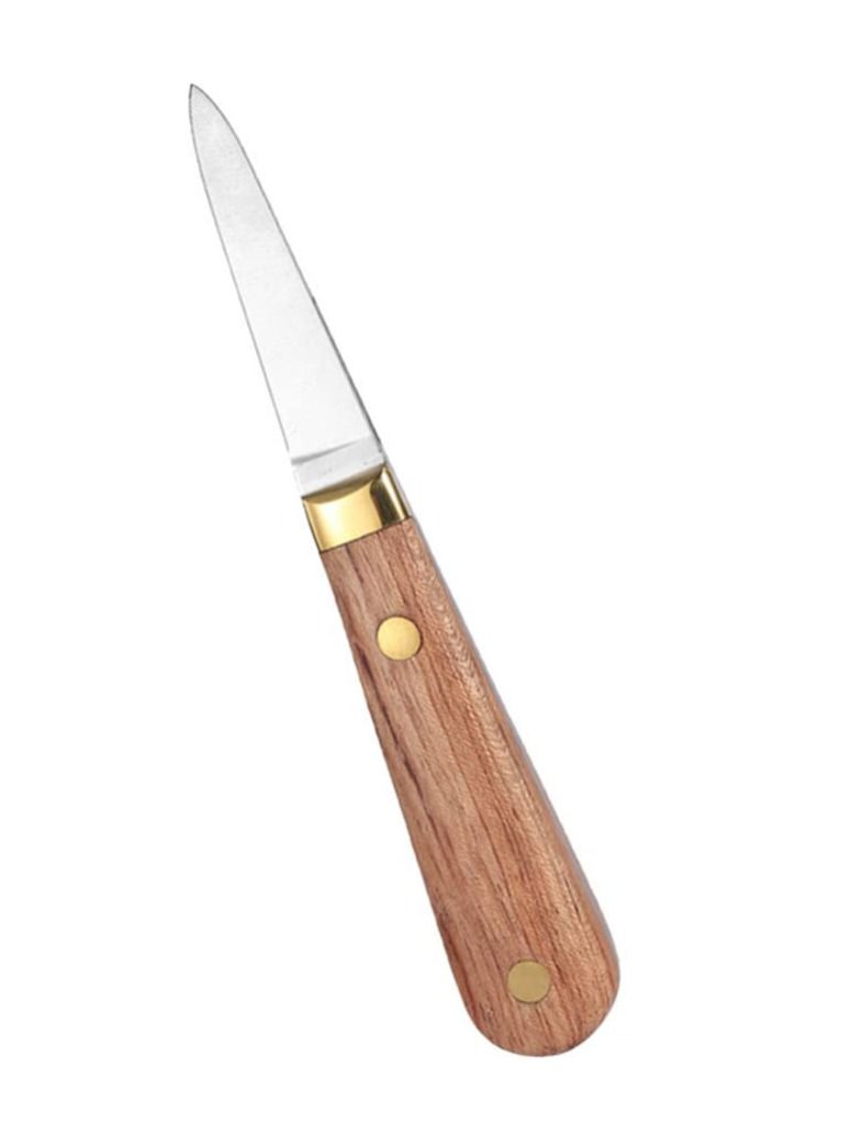 Clam Opener with Non- Slip Easy To Grip Handle Utility Scallop Stainless Steel Seafood Shellfish Opener Tools for Oyster Clam Shellfish  - Image 1