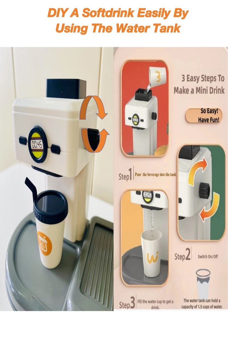 71 PCS Electric Burger Shop Simulation Toy Set Multi-Players Interactive Kitchen Shopping Pretend Play DIY Toy With Sound Educational and Fun Toy Gift for Unisex Age Above 3  - Image 5