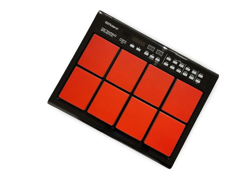 RHYTHM PRO Self Adhesive Silicon Rubber Patchment Set Of 8 Pcs For Roland Octapad SPD-30. Super look & Bounce, Ultimate Premium Quality Silicon, Protect Your Octapad From Hard Hitting.(RED) - Image 2