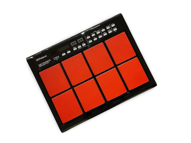 RHYTHM PRO Self Adhesive Silicon Rubber Patchment Set Of 8 Pcs For Roland Octapad SPD-30. Super look & Bounce, Ultimate Premium Quality Silicon, Protect Your Octapad From Hard Hitting.(RED) - Image 3