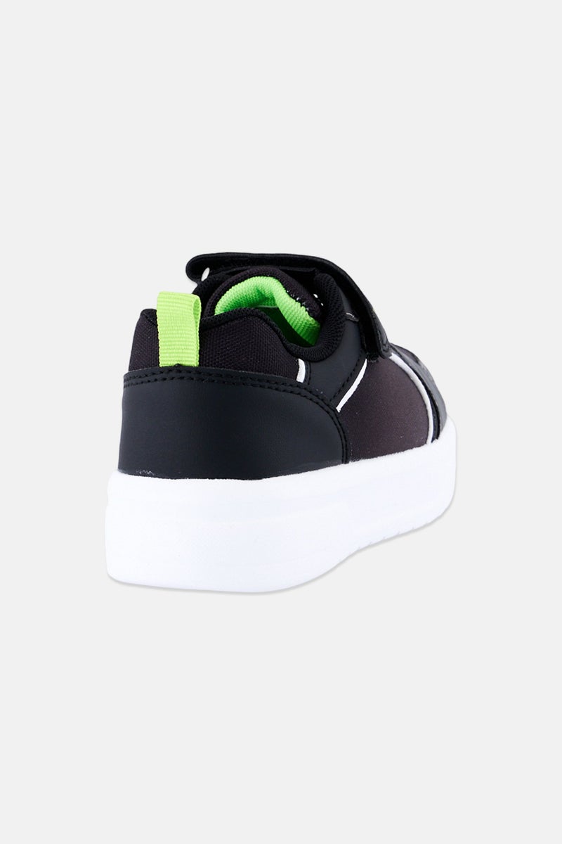 RBX Kids Boy Velcro Closure Outdoor Shoes, Dark Grey - Image 2