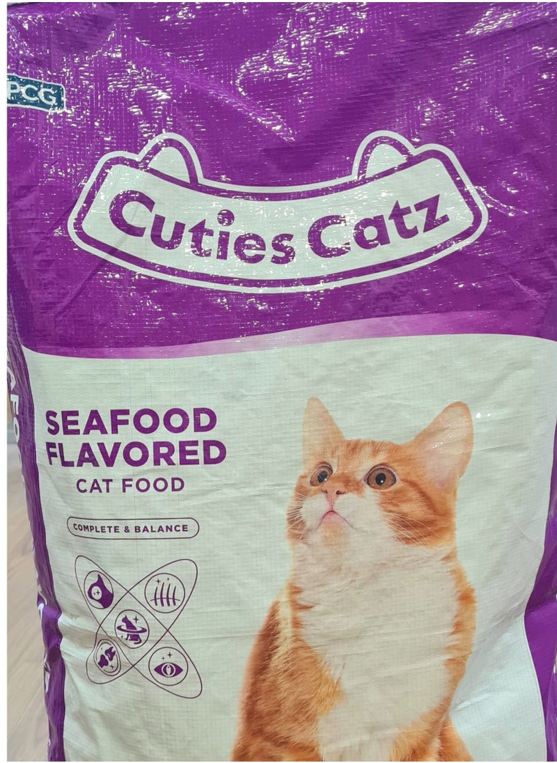 Cuties - Cuties Catz Cat Food Seafood Flavour 8kg - Image 1