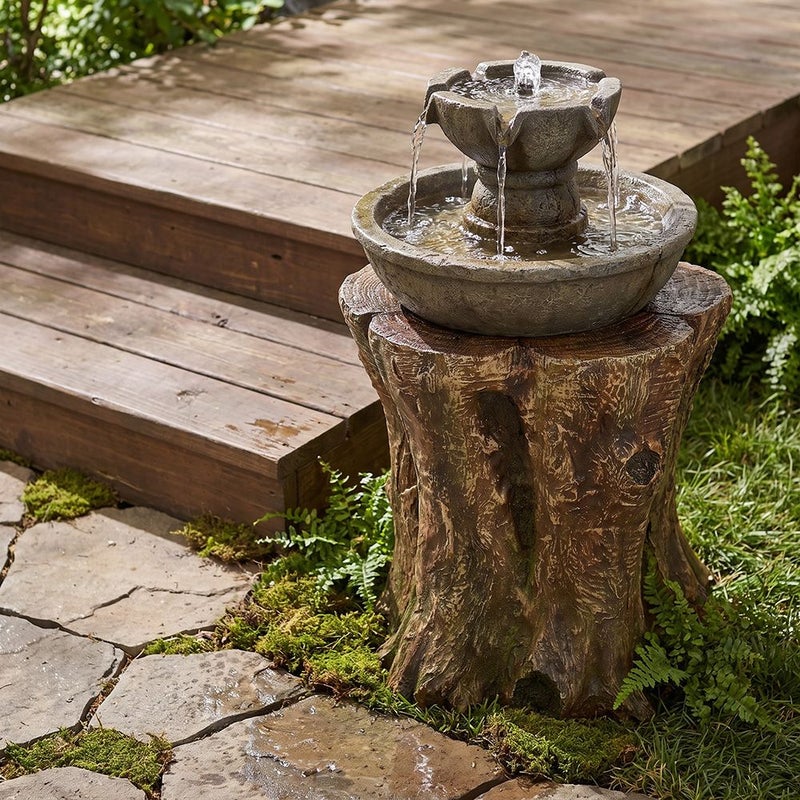 DANUBE HOME Fountain Stand 38X45X48Cm, Multi Color, Majestic Fountain, Polyresin ,For Creating Soothing Water Displays In Gardens, Patios, Entrances, Courtyards - Image 5