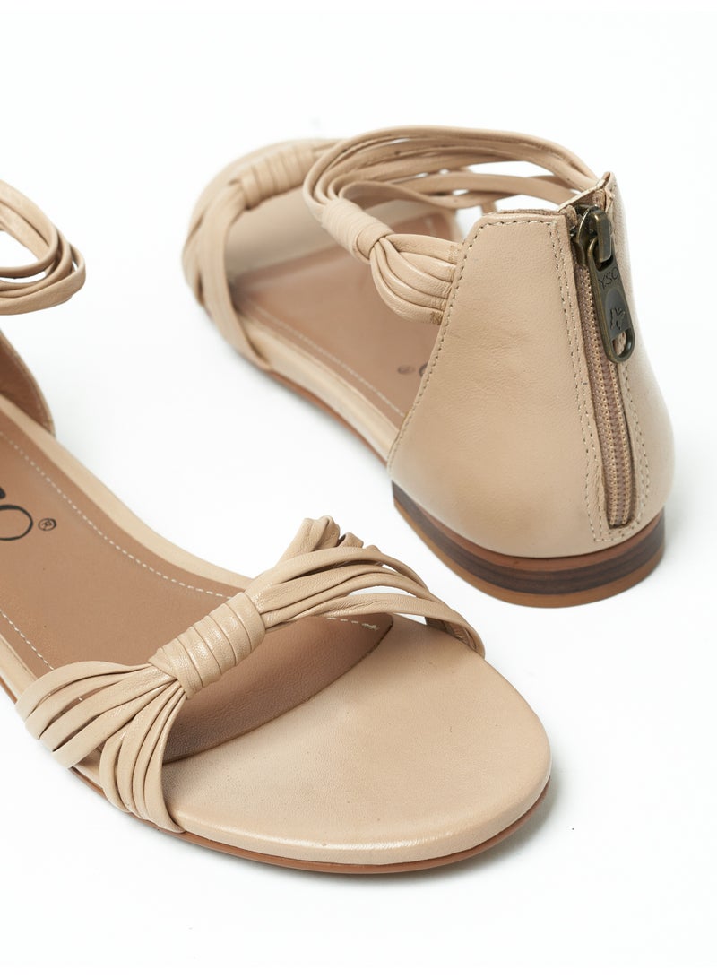 Y.so Women's Flat Slingback Sandals – Slip-On Comfort with Backstrap Support - Image 4