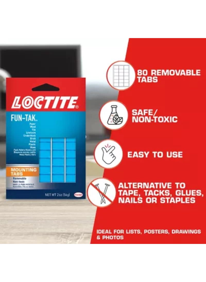 Loctite Loctite Fun-Tak Mounting Putty, 2 oz, 1, Wallet  - Image 4
