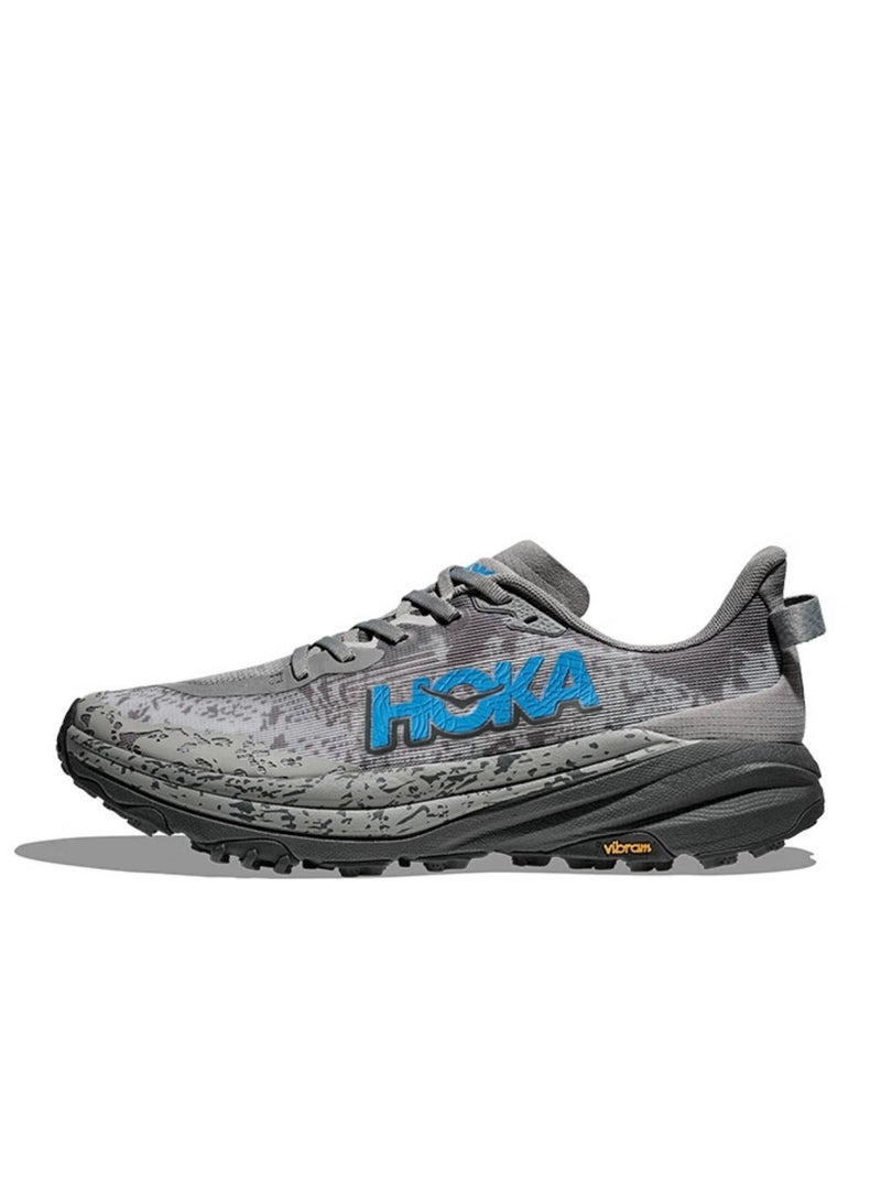 هوكا HOKA SPEEDGAT 6 أحذية عارضة أحذية رياضية رمادية أسود أزرق - Image 1