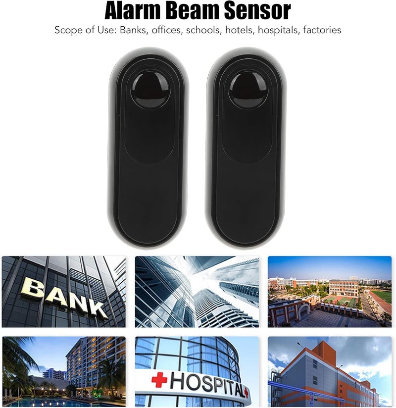 klarako Wireless Infrared Gate Beam Sensor, High Sensitivity Infrared Gate Beam Detector, IP55 Waterproof, Durable Structure for Station Automatic Door - Image 2