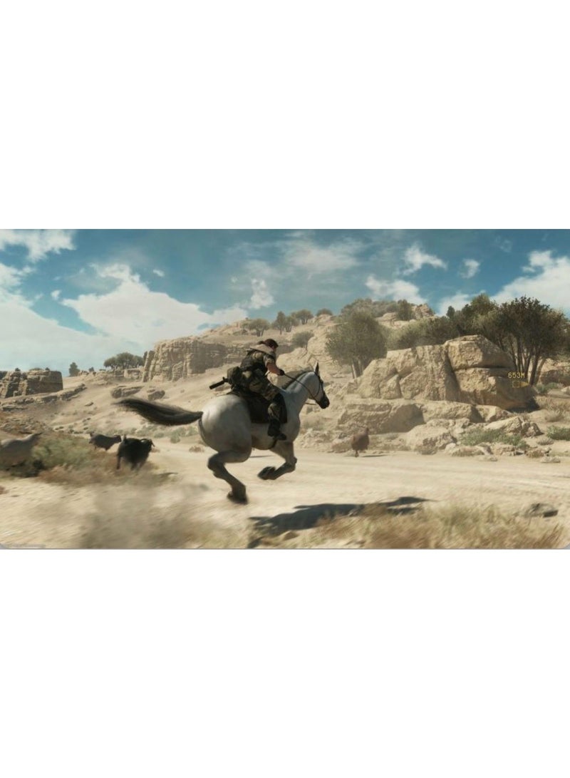بلاي ستيشن لعبة Metal Gear Solid V: The Definitive Experience لجهاز بلايستيشن 4 (PS4) | لعبة أكشن وتسلل تكتيكية | تتضمن Ground Zeroes وThe Phantom Pain مع جميع المحتويات الإضافية (DLC) | نسخة دولية | تصنيف PEGI 18 - Image 3