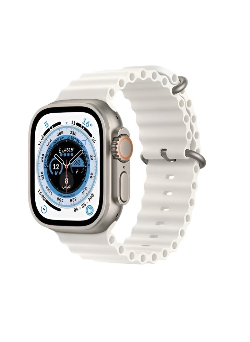 جيرماني باكيدج سمارت وتش ULTRA 9 متعددة الوظائف مع ايربود TWS i12 بلوتوث 5.0 – تتبع صحي ورياضي، إشعارات ذكية، هاي فاي ستيريو - Image 1