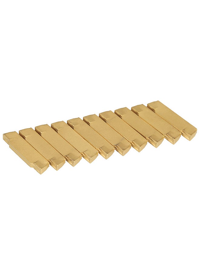 Generic - 10pcs/box MGMN200-G 2mm Width Carbide Inserts for MGEHR/MGIVR Lathe Grooving Cut-Off Tool - Image 1