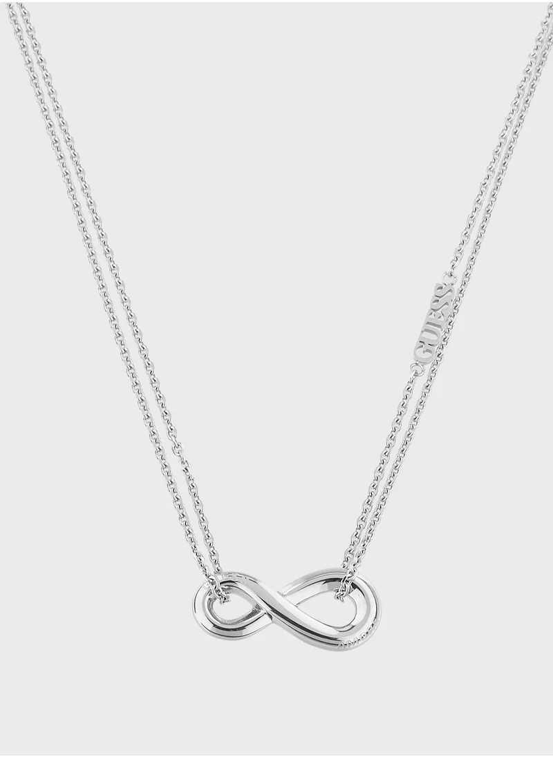 GUESS Jubn05049Jwrht/U 16-18 Inch Infinity Necklace