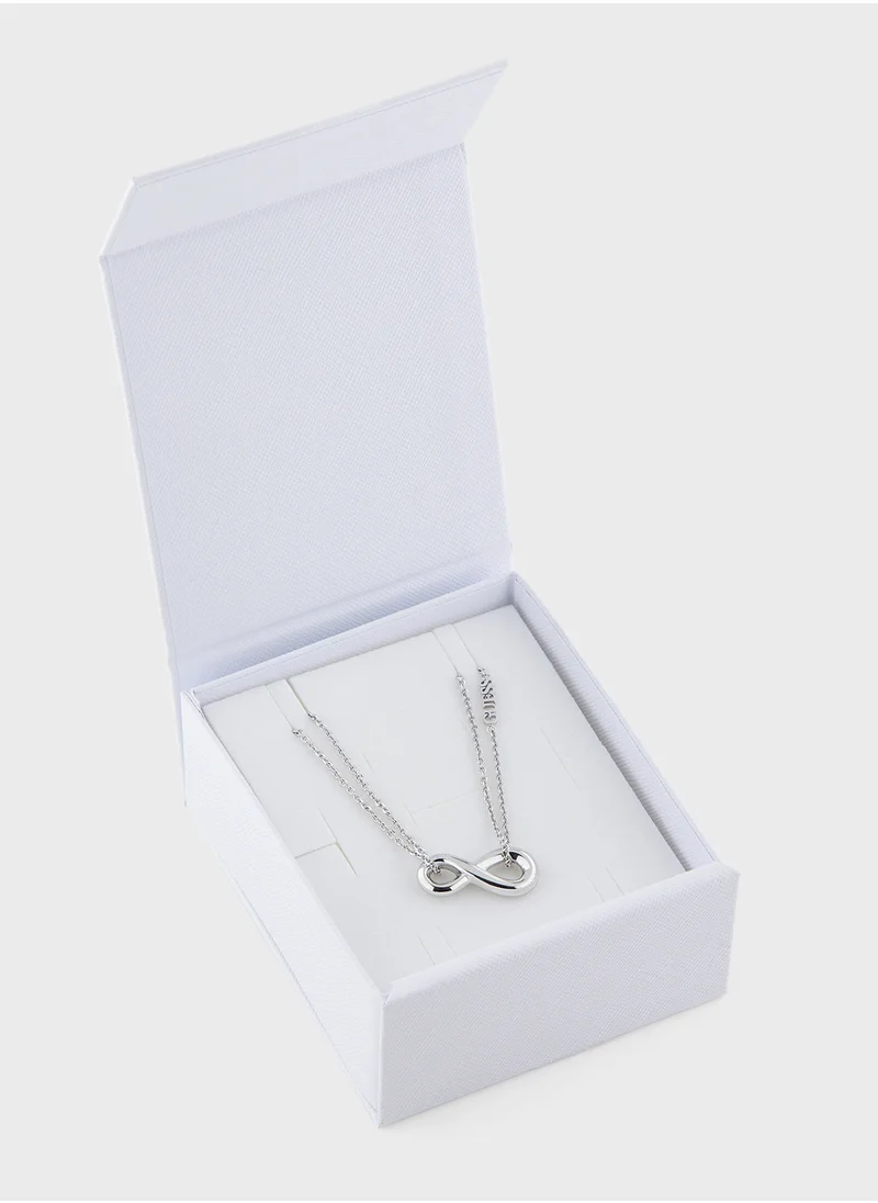 GUESS Jubn05049Jwrht/U 16-18 Inch Infinity Necklace