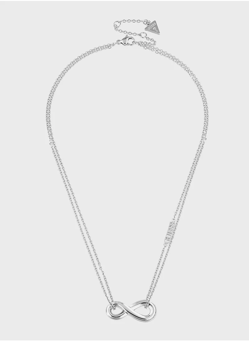 GUESS Jubn05049Jwrht/U 16-18 Inch Infinity Necklace