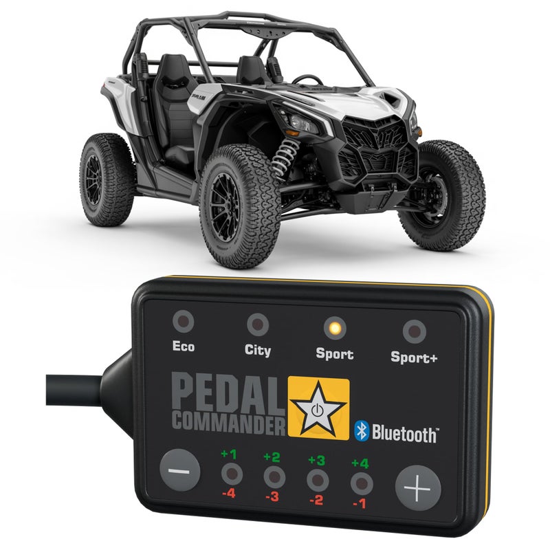 PEDAL COMMANDER for CanAm Maverick Commander 20122025 Throttle Response Controller 36 Drive 4Mode Plug And Play Bluetooth AntiTheft Enabled OnRoad OffRoad Performance Upgrades
