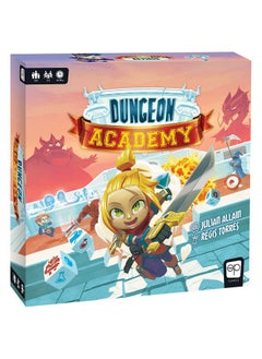 USAopoly Dungeon Academy | Roll & Write Maze Board Game | Each Roll Creates Unique Dungeon Mazes | Collect Life Points & Mana, Fight Monsters, and Earn Treasure to Master The Academy | Family Board Game  - Image 1