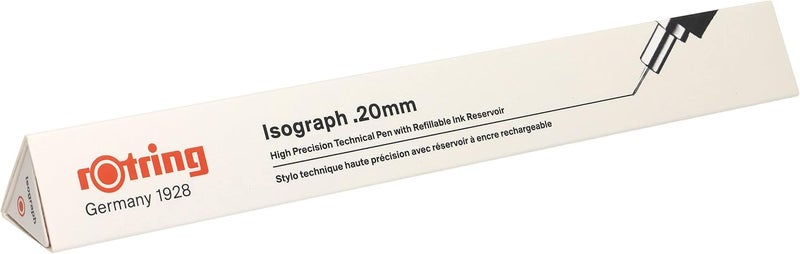 Rotring Isograph Technical Drawing Pen, 0.20 mm - Image 2