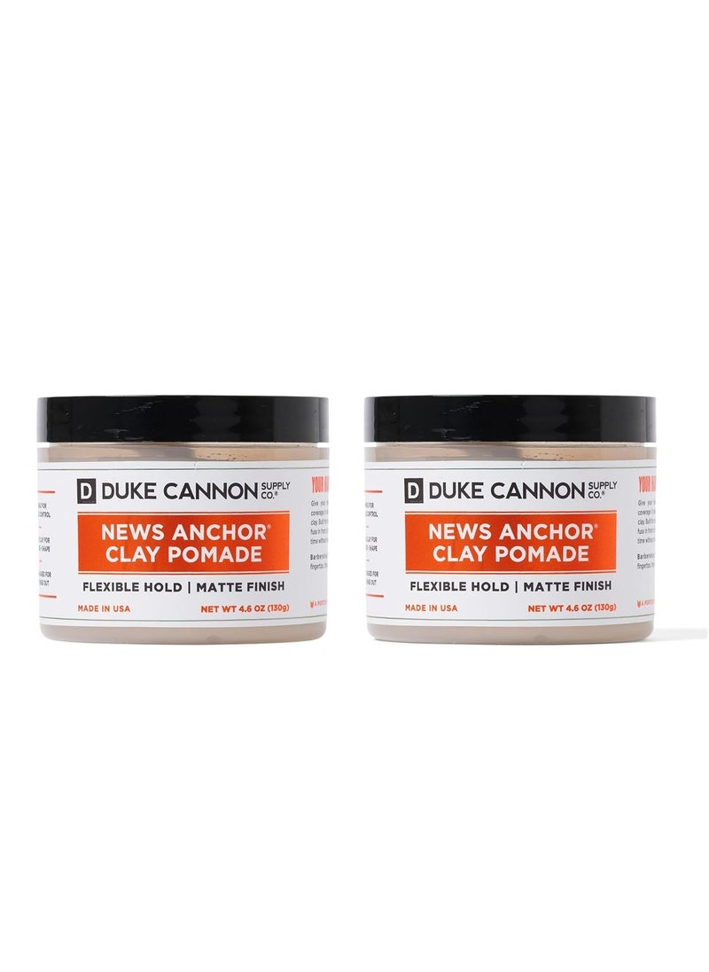 Duke Cannon Duke Cannon Supply Co. NEWS ANCHOR® CLAY 4oz  - Image 1