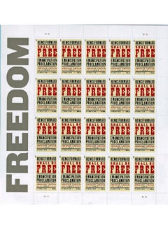 USPS Freedom Emancipation Proclamation Sheet Of 20 Forever Stamps Scott 4721 By Usps  - Image 1