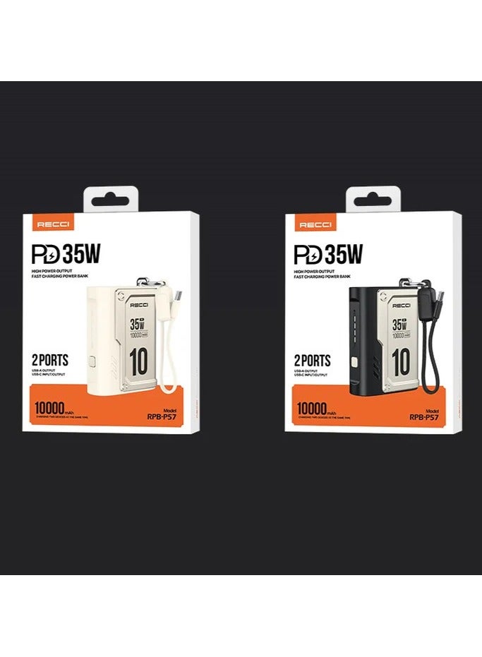 Recci 35W PD Power Bank RPB-P57 - https://f.nooncdn.com/p/pzsku/ZB60DFA22FC6C63275AD6Z/45/1744581633/b9649280-da75-40fc-952b-8d405b10c678.jpg