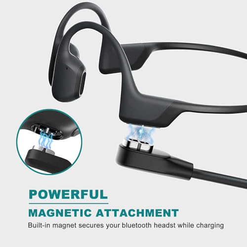 Verilux® Magnetic Charging Cable for Shokz Headphones Magnetic Charger Cord Perfectly Compatible with Aftershokz, Shokz OpenRun Pro, OpenRun, OpenRun Mini, OpenComm Bone Conduction Headphones - Image 2