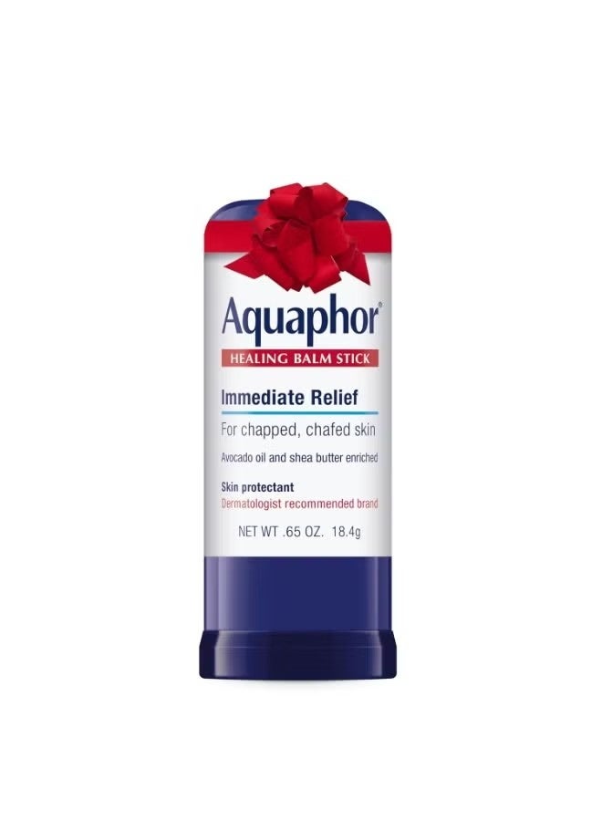 Aquaphor Healing Balm Stick, Skin Protectant with Avocado Oil and Shea Butter, Holiday Gifts for Self Care, 0.65 Oz Stick - Image 1