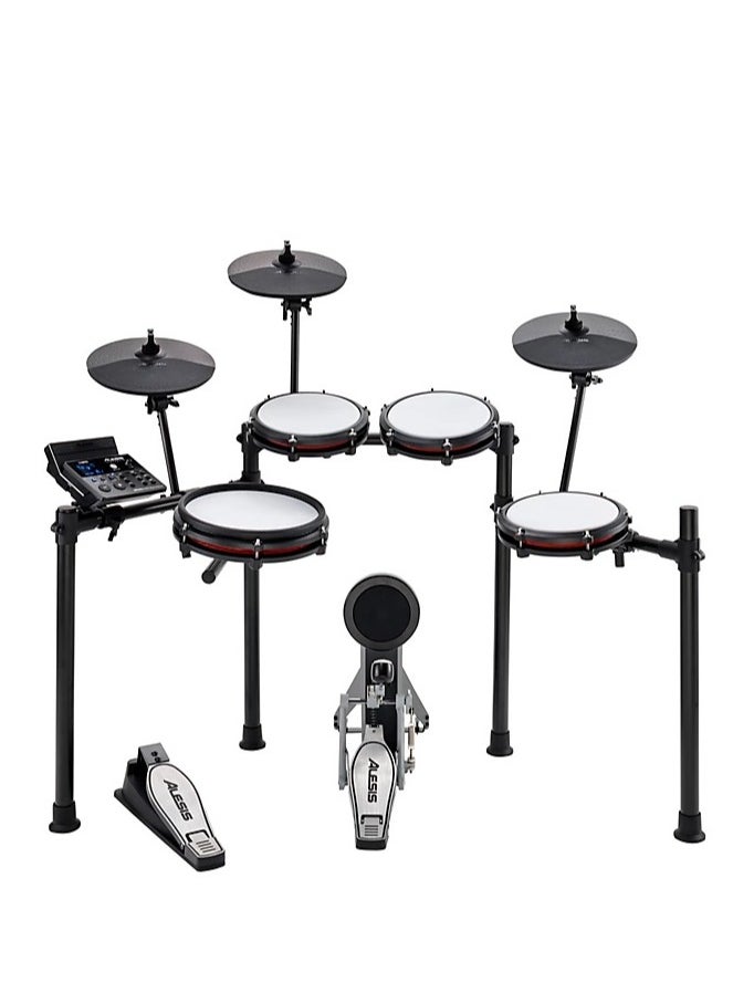 Alesis - Alesis Nitro Max 8-Piece Electronic Drum Kit with Mesh Heads and Bluetooth - Image 1
