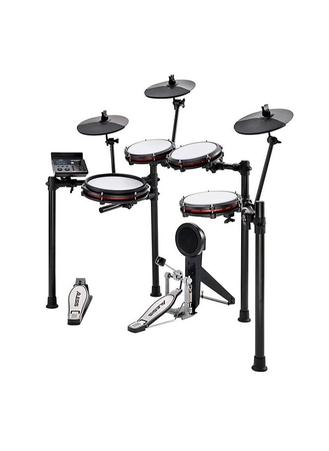 Alesis - Alesis Nitro Max 8-Piece Electronic Drum Kit with Mesh Heads and Bluetooth - Image 1
