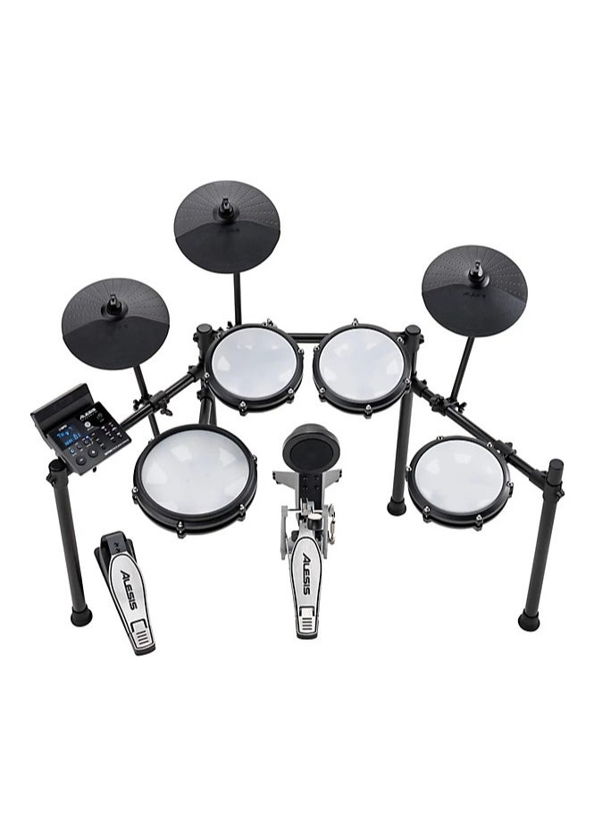 Alesis - Alesis Nitro Max 8-Piece Electronic Drum Kit with Mesh Heads and Bluetooth - Image 1