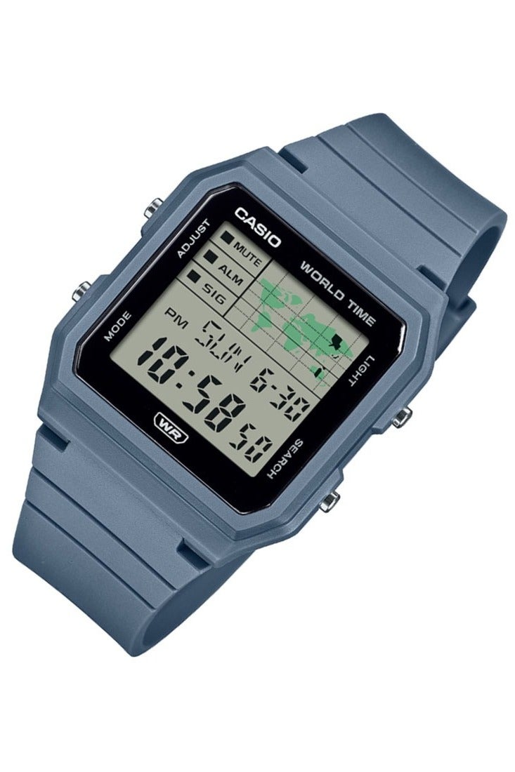 CASIO LF-30W-2A POP – Digital with World Map & Bio-based Resin Band Unisex Watch - Image 2