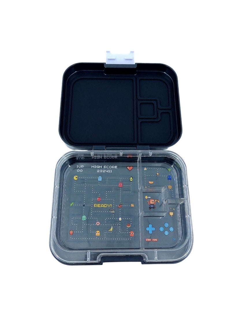 TINY WHEEL Tiny Wheel baby lunch box 4 Compartments Black (Arcade)  - Image 4