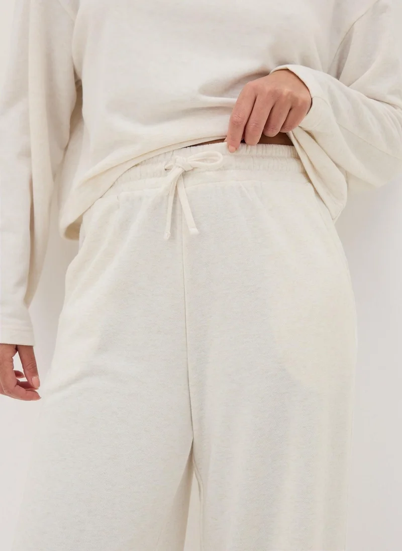 Matalan Oatmeal Wide Leg Jogging Bottoms