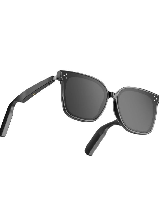 الشركات المصنعة 2024 نظارات شمسية خاصة بتقنية البلوتوث تستمع إلى الأغاني وتتصل بالقيادة وصيد الأسماك في الهواء الطلق قطعة أثرية أساسية - اللون: أسود - Image 2