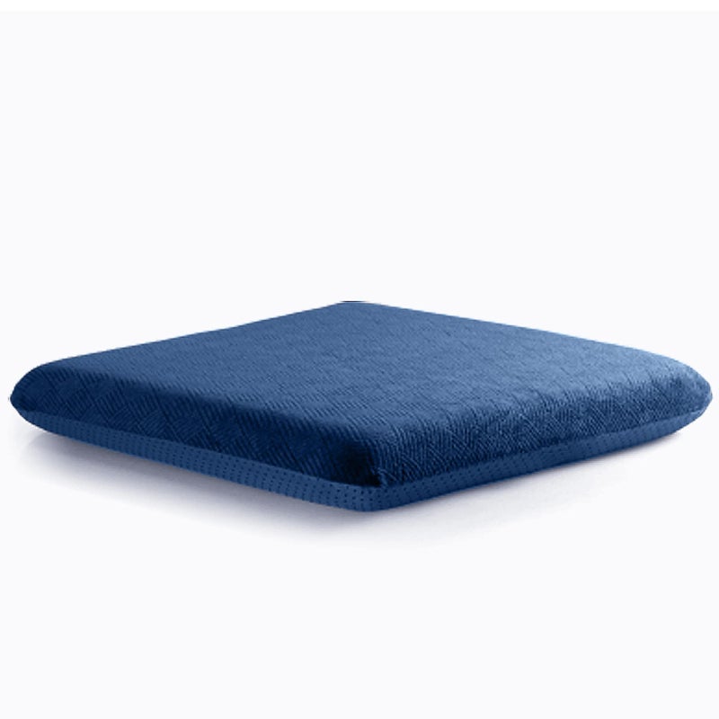 Sigmat Recliner Cushion for Elderly with Memory Foam 20x20x3 Inches Large Square Seat Cushion for Recliner Chair, Floor Pillow, Truck Seat Cushion Navy - Image 1