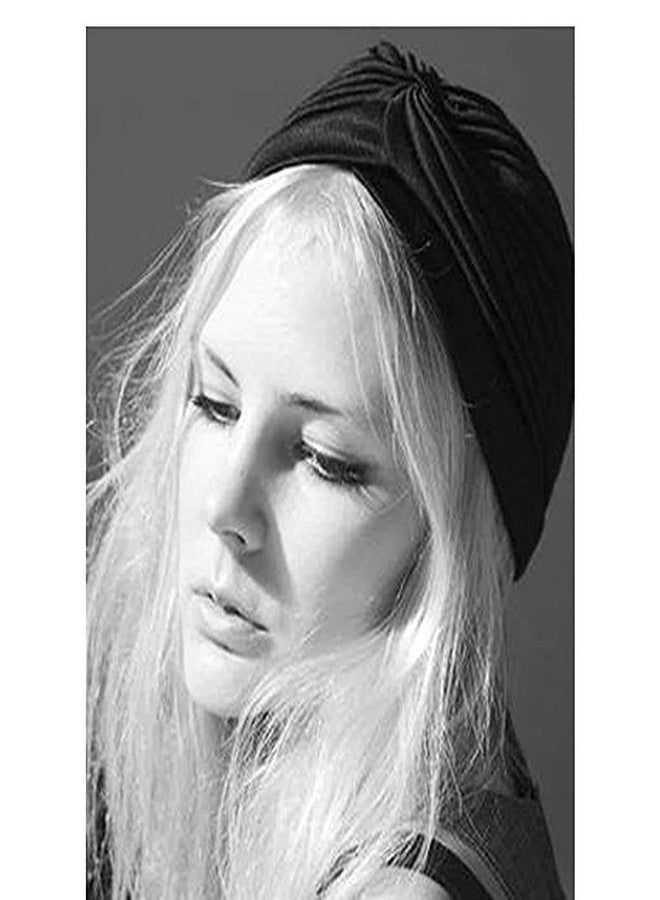 BISMAADH Men's and Women's Pleated Head Wrap Knit Bonnet Turban/Pleated Stretchable Polyester Sun Cap Pagri (Black, Free Size) - Image 4