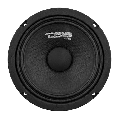 DS18 PROGM6 Loudspeaker 65 Midrange Black Steel Basket 480W Max 140W RMS 8 Ohms Premium Quality Audio Door Speakers for Car or Truck Stereo Sound System 1 Speaker - Image 3